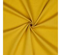 VmG-Store Tessuto di cotone tinta unita, 100% cotone Oeko-Tex, venduto al metro, a partire da 50 cm, oltre 70 colori a scelta (068 ocra, 50 x 148 cm)