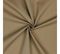 VmG-Store Tessuto in 100% cotone Oeko-Tex, venduto al metro, a partire da 50 cm, oltre 70 colori a scelta (038 tortora, 50 x 148 cm)