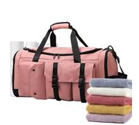 Vmiorzq Borsa da fitness, borsa da palestra da donna, borsa da palestra impermeabile, zaino bagagli con separazione asciutta e bagnata per corde da salto bande scarpe da ginnastica asciugamani guanti