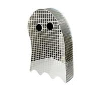 Vmiorzq Decorazioni fantasma di Halloween, decorazioni da tavolo a specchio per Halloween, discoteca, fantasma, centrotavola per scrivania, mensola, bancone di Natale, camera da letto, soggiorno