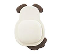 Vmiorzq Fermaporta da parete, silenzioso, autoadesivo, protezione da parete, design con animali dei cartoni animati, cuscinetto anti-collisione per appartamento, casa, bagno, cucina