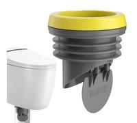 Vmiorzq Flangia per WC, valvola di prevenzione degli odori e anti-riflusso ispessita, anello di ricambio per cera igienica, per la riparazione del bagno, casa, cucina, interni
