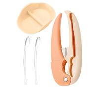 Vmiorzq Schiacciagranchi - Utensili Per Frutti Di Mare,Set Forchette Portatile per Estrazione Polpa per Giovani Anziani Adulti - Per Cucina Feste Ristorante Preparazione Dei Pasti Cena Famiglia Picnic