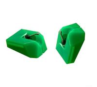 VMN95E - Stilo di ricambio su misura per Audio Technica ATLP120X Superior Tracking e Sound (verde)