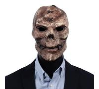 Vmonke Maschera a testa intera con teschio di Halloween spaventoso casco in lattice per cosplay partito puntelli