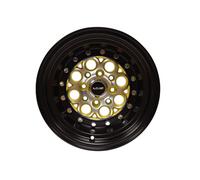 VMS Racing Gold Revolver Black Lip Cerchio Ruota 13x9 4X114.3 ET0 73.1 CB