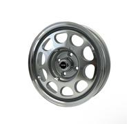 VMS Racing Silver Phone Dial Drag Wheel 15x3.5 | 5x114.3 |-13 ET| 5x4.5” VWPD004