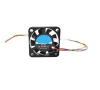 VmugDVoqb 4010 Ventola da 40MM 4CM 40x40x10mm DC5V Cuscinetto Idraulico Ventola di Raffreddamento PWM a 4 Pin Compatibile con la Stampante di Chip South e North Bridge(5V 4PIN PWM)