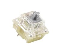 VmugDVoqb Interruttore per Tastiera Meccanica MX velocità Argento Silenzioso Rosso Rosa Albero Muto Interruttore SMD RGB a 3 Pin(RGB Silver Switch)