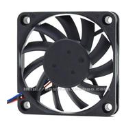VmugDVoqb Ventola di Raffreddamento della Scheda Grafica con Ventola per Case del Computer da 60mm 60x60x10mm 12V 0.25A con 3pin 4pin PWM Delta EFB0612HHA 6010 Compatibile con(Standard 2pin)