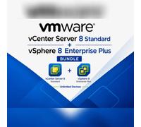 VMware vCenter Server 8 Standard + vSphere 8 Enterprise Plus Bundle Key - GLOBAL
