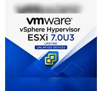 VMware vSphere Hypervisor ESXi 7.0U3 Lifetime Unlimited Devices EN Global - GLOBAL