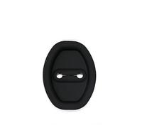 vmwia 4 Pezzi Protezione Serratura Portiera Auto Accessori per Suzuki Ignis (MF) 2.Gen 2016-Present,Portiera Auto Cuscinetto Protezione per Serratura Portiera.,A/Silicone Black