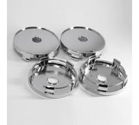 vmwia Auto Coprimozzi Ruota per Hyundai i30 1.Generation (FD) 2007-2012,Modifica Centro Mozzo Auto Accessori Impermeabile Ruggine Resistente al Calore.,A/Silver