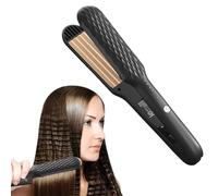 Vmxlso Piastra Frisè Per Capelli, Piastra Frise Capelli, Piastra Capelli Frisè 4 Temperatura Regolabili, Riscaldamento Rapido, Piastra per Frisè Capelli per Tutti i Tipi Di Capelli