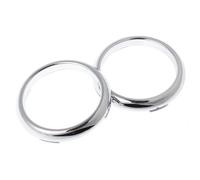 VNABIA Compatibile con Ford per Focus 2009 2010 2011 2012 1 Paio Fendinebbia Anteriori Auto, Copertura della Lampada, Finiture, Fendinebbia, Griglia, Decorazione, Parti Esterne Fendinebbia Cornice
