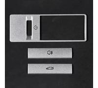 VNABIA Compatibile con Jaguar per XF 2008 2009 2010 2011 2012 2013 2014 2015 Adesivo Pulsante Cambio Accessori Auto Interno Console Centrale Pulsante Copertura Adesivo Pulsanti Interni(Type-B)
