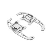 VNABIA Compatibile con per Passat B8 206TSI per R-Line 2016 2017 2018 2019 2020 2021 Auto Volante Paddle Shift Estendere Shifter Adesivo estendono Palette Volante(Silver)