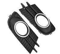 VNABIA Compatibile con per Tiguan EU 2012-2018 2 Pezzi Sinistra Destra Paraurti Anteriore Griglia Fendinebbia Griglia Fendinebbia Telaio di Copertura 5N0853665 Fendinebbia Cornice(Chrome)