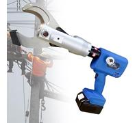 VNATWGOO Cesoia A Batteria Portatile per Cavi, Cesoia Idraulica per Cavi Elettrici, con 2 Batterie Rimovibili, per Cavi Cu/al E Corazzati Φ65mmB