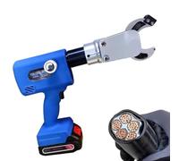 VNATWGOO Cesoia A Batteria, Utensile Elettrico Portatile per Cavi in Rame, con 2 Batterie Rimovibili Φ30mmA