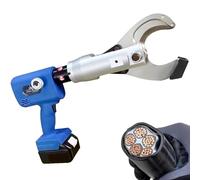 VNATWGOO Cesoia A Batteria, Utensile Elettrico Portatile per Cavi in Rame, con 2 Batterie Rimovibili Φ65mmB