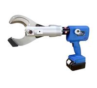 VNATWGOO Cesoia Idraulica Elettrica per Cavi, con 2 Batterie, Utensile Automatico per Il Taglio di Cavi, per Cavi Cu/al E Cavi Armati, Kit Portatile per Cesoia Elettrica Φ65mmB