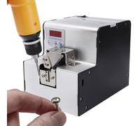 VNATWGOO Distributore Elettrico per Viti, Alimentatore Automatico per Sistemare Le Viti, Macchina per Contare Le Viti con Display LCD, Trasportatore Automatico per Viti