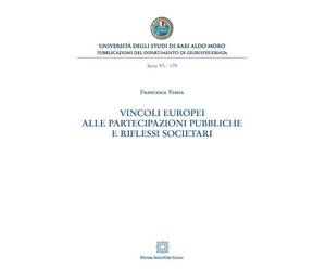 Vncoli Europei Alle Partecipazioni Pubbliche E Riflessi Societari