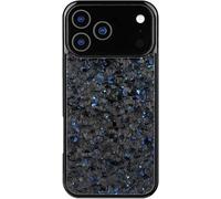 VNDGEOUH Custodia for Telefono Apexcarbon in Fibra di Carbonio forgiata, Ricarica Wireless Magnetica Completa con Sensazione tattile Senza Custodia, for iPhone 17 PRO Max(Blue,for 17 Promax)