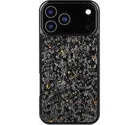 VNDGEOUH Custodia for Telefono Apexcarbon in Fibra di Carbonio forgiata, Ricarica Wireless Magnetica Completa con Sensazione tattile Senza Custodia, for iPhone 17 PRO Max(Gold,for 17 Air)