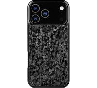 VNDGEOUH Custodia for Telefono Apexcarbon in Fibra di Carbonio forgiata, Ricarica Wireless Magnetica Completa con Sensazione tattile Senza Custodia, for iPhone 17 PRO Max(Black,for 17 Promax)
