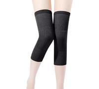 VNDUIFH Calzini caldi sopra il ginocchio in cashmere, ginocchiere in cashmere, ginocchiere spesse, calde e lunghe, scaldamuscoli in cashmere (3,XXL)