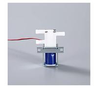 VNIBCJPN Valvola DC 6V/ 12V/ 24V/ 36V Piccola valvola elettromagnetica dell'Acqua Mini Micro 2 Posizioni Elettrovalvola a 3 Vie N/C Valvola dell'Acqua di Controllo del Flusso(6V Solenoid Valve)