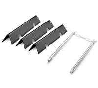 Vnierxful 69785 - Bruciatore per barbecue e 67045 Flavorizer Bars per Weber Spirit serie 200