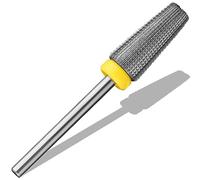 Vnjaoi Punta per trapano per unghie in carburo 5 in 1, multifunzione, rotazione bidirezionale, utilizzabile sia per mancini che per destrorsi, rimozione rapida di acrilico o gel duro, per manicure e