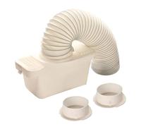 VNJUGF 1 pz. Serbatoio dell'acqua for asciugatrice in PVC, condotto dell'aria, essiccatore a tamburo, collettore di polvere, condotto di scarico flessibile estensibile wanglan