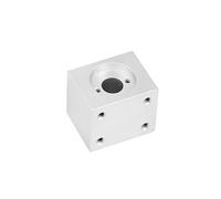 VNJUGF 1 pz T8 Vite di comando Dado Alloggiamento Staffa Blocco in alluminio Conversione Parti stampa 3D wanglan(Silver)