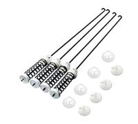 VNJUGF 1 set asta di sospensione adatto for lavatrice ABBIGLIAMENTO ABBLICK ASCELLATORE Lavatrice lavatrice Ammortizzatore Ammortizzatore Kit di montaggio a molla wanglan