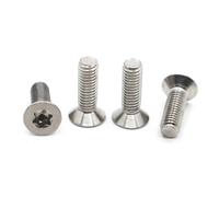VNJUGF 5-50 pezzi M1.4 M1.6 M2 M2.5 M3 M4 M5 M6 M8 GB2673 A2-70 304 Viti a testa svasata piatta in acciaio inossidabile wanglan(6mm,M3 20pcs)