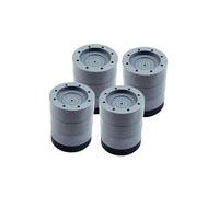 VNJUGF A86I-4 pezzi Tappetini anti-ribaltamento for lavatrice, tappetino di supporto silenzioso for lavatrice e asciugatrice, 8,5 cm wanglan