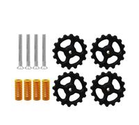 VNJUGF Kit di livellamento a molla for letto riscaldato, 4 pezzi/lotto, parti for stampante 3D + vite e dado M3*35, moduli di livellamento fai da te for letto riscaldato I3 Mk2/mk3 wanglan(Brown kit 1
