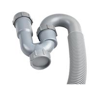 VNJUGF Lavello da Cucina, Tubo di Scarico a Forma di U, Filtro for lavello, Scarico fognario, Tubo di Scarico Deodorante Retrattile, Parti for Vasca wanglan