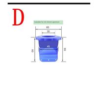 VNJUGF Nucleo anti-perdita in silicone anti-odore for bagno, for lo scarico del tubo dell'acqua, for lo scarico del lavandino, valvola di scarico unidirezionale, nucleo fognario wanglan(D-Inner 45-50m