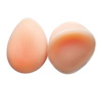 Vnmcry 1 Paia Autoadesiva Silicone Protesi del Seno Falso Forme Realistiche False Seni per Crossdresser Mastectomia Protesi Transgender Pad Enhancer (DD Cup 1200g / Paar - Beige)