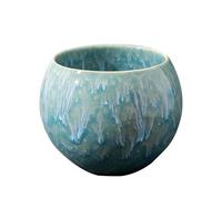 Vnmcry Tazza di Tè in Porcellana Jianzhan Smalto a Trasformazione Cinque Colori Trasformazione nel Forno Tazze Tradizionali Cinesi per Tè Kungfu Tazza di Ceramica Artigianale Singola
