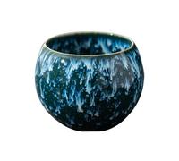 Vnmcry Tazza di Tè in Porcellana Jianzhan Smalto a Trasformazione Cinque Colori Trasformazione nel Forno Tazze Tradizionali Cinesi per Tè Kungfu Tazza di Ceramica Artigianale Singola