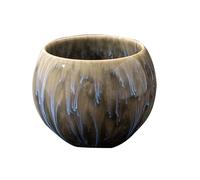 Vnmcry Tazza di Tè in Porcellana Jianzhan Smalto a Trasformazione Cinque Colori Trasformazione nel Forno Tazze Tradizionali Cinesi per Tè Kungfu Tazza di Ceramica Artigianale Singola