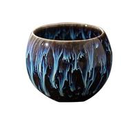 Vnmcry Tazza di Tè in Porcellana Jianzhan Smalto a Trasformazione Cinque Colori Trasformazione nel Forno Tazze Tradizionali Cinesi per Tè Kungfu Tazza di Ceramica Artigianale Singola