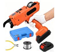 vnmudzeo Legatrice Automatica per Barre d'Acciaio,Piegatrice per Barre D'Armatura da 6-60 Mm E Legatrice per La Costruzione di Infrastrutture Stradali E Ferroviarie Type980(30-60mm)